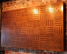 Acoustic Wood Panel Bistro Parquet