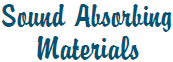 Sound Absorbing Materials