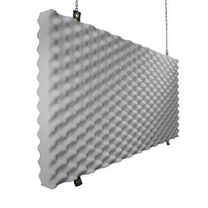 hanging baffle gray