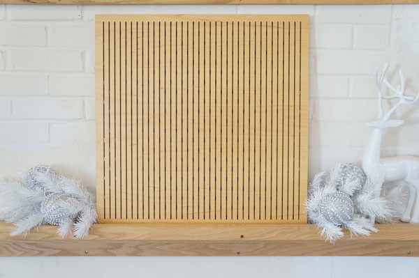 perforated wood panel