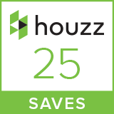 houzz 25 saves badge