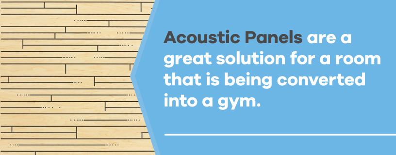 acoustic panels for gymnasiums and fitness centers