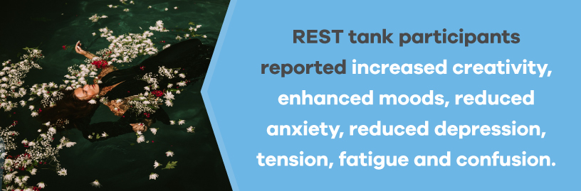 benefits of sensory deprivation therapy