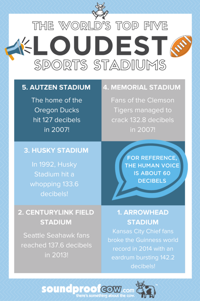These are the Loudest Sports Stadiums in the World