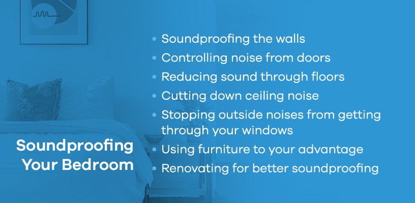 Soundproofing Your Bedroom