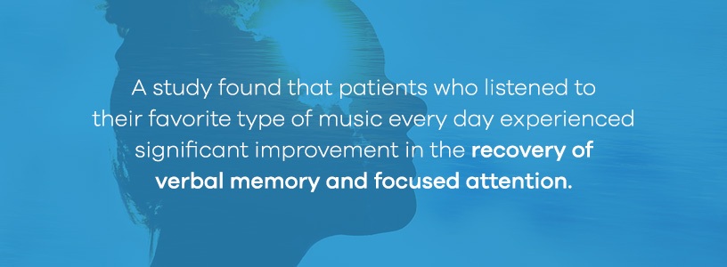 Study on impact of music on memory