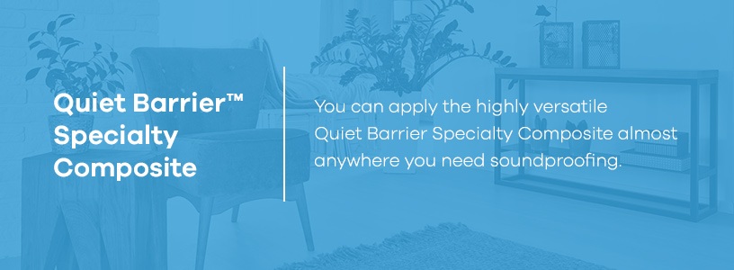 Quiet Barrier Specialty Composite for Soundproofing HVAC Systems