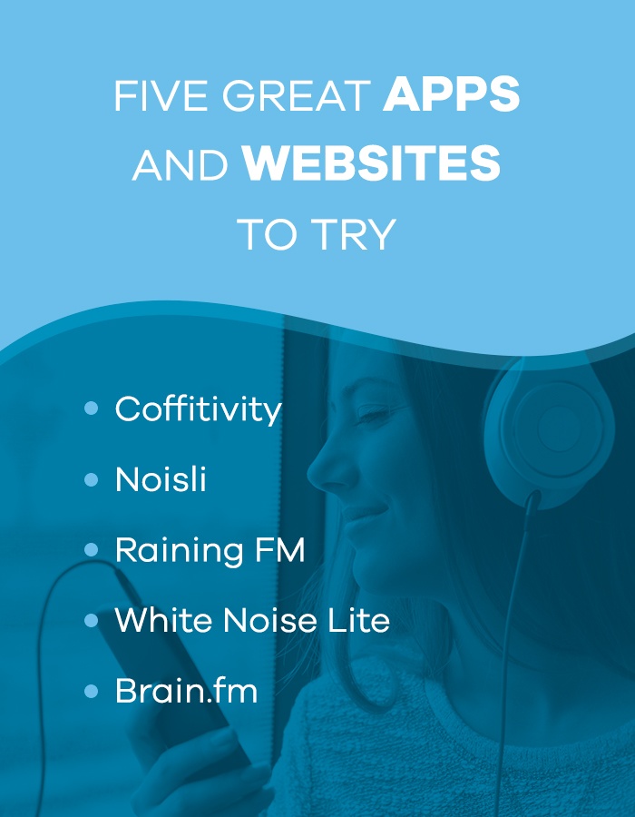 5 apps and websites to try for noise at work