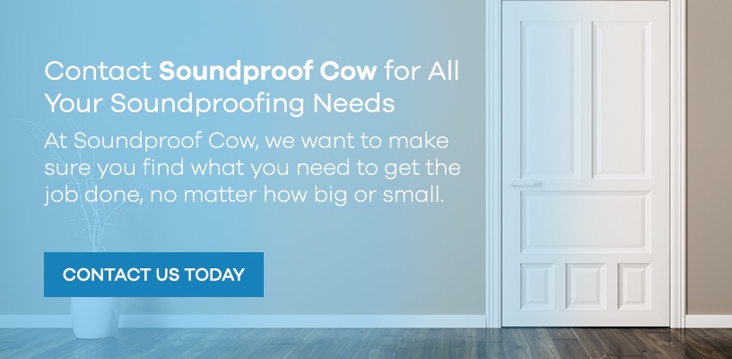 Contact Soundproof Cow for Your Door Soundproofing Needs