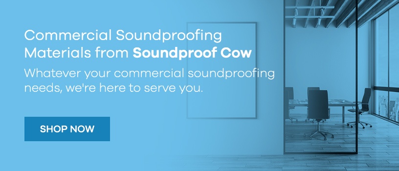 Shop Commercial Soundproofing Materials from Soundproof Cow