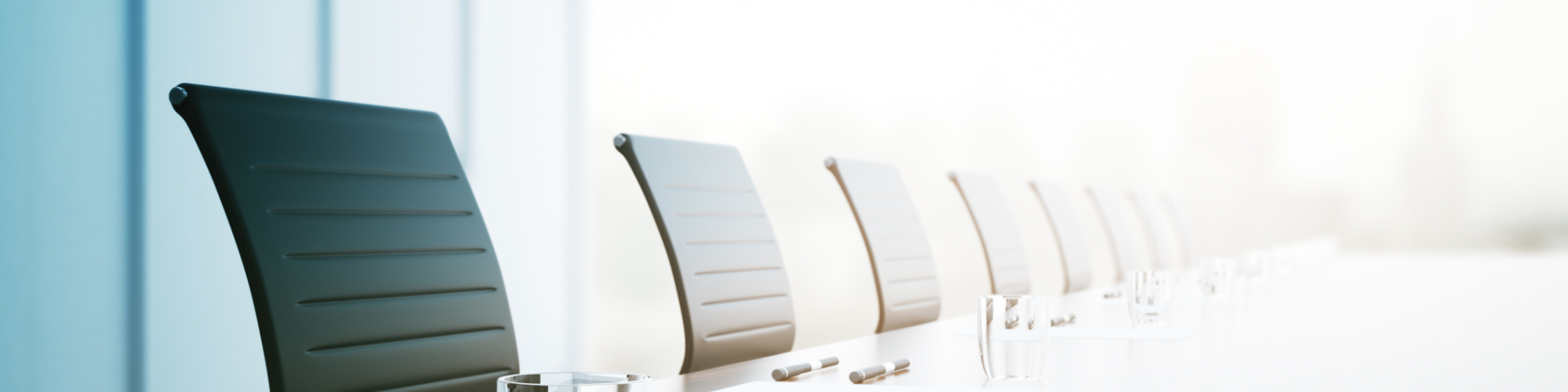 conference room table and chairs