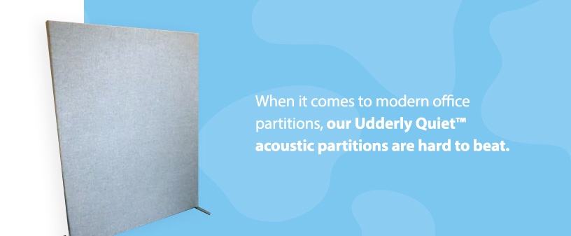 Udderly Quiet™ Acoustic Partitions