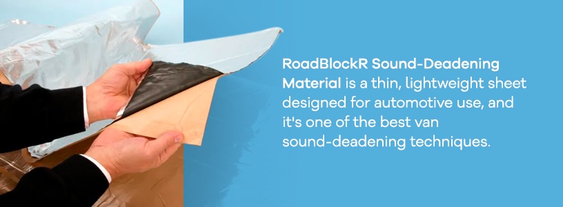 RoadBlockR Sound Deadening Material for Camper Vans