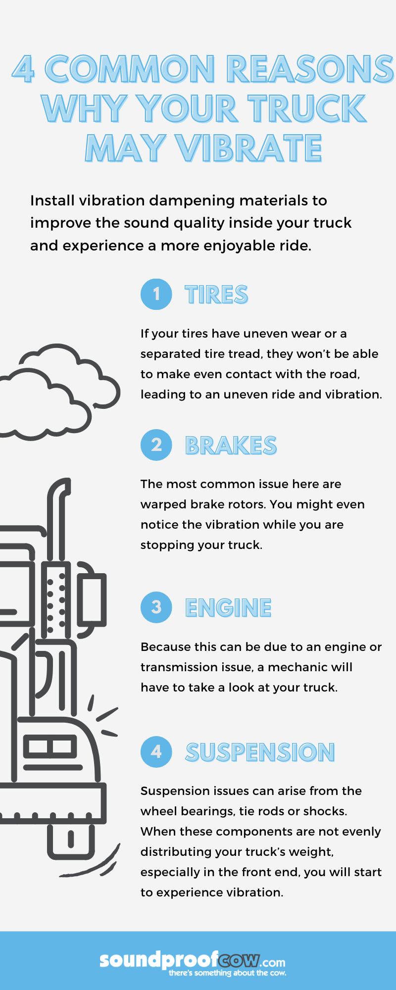 4 Common Reasons Trucks Vibrate