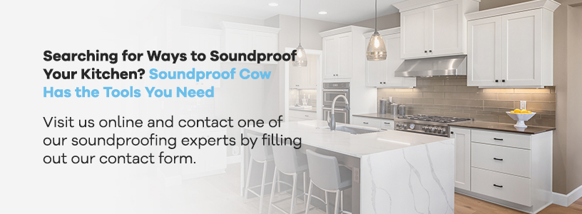 Soundproof Cow Has the Tools to Soundproof Your Kitchen