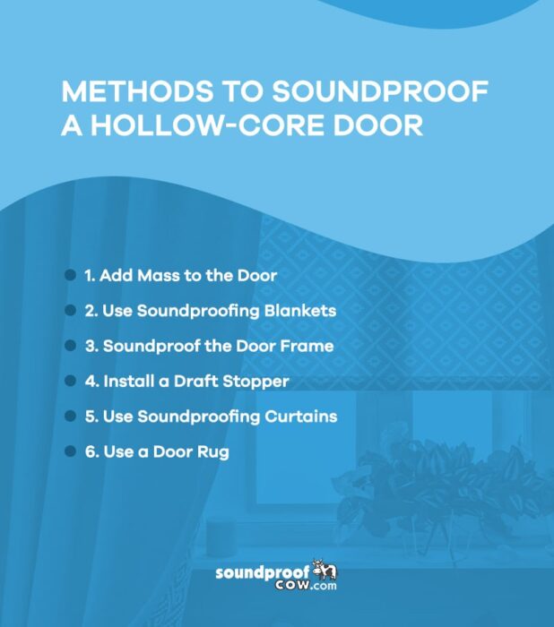 How to Soundproof a Hollow Door Soundproof Cow