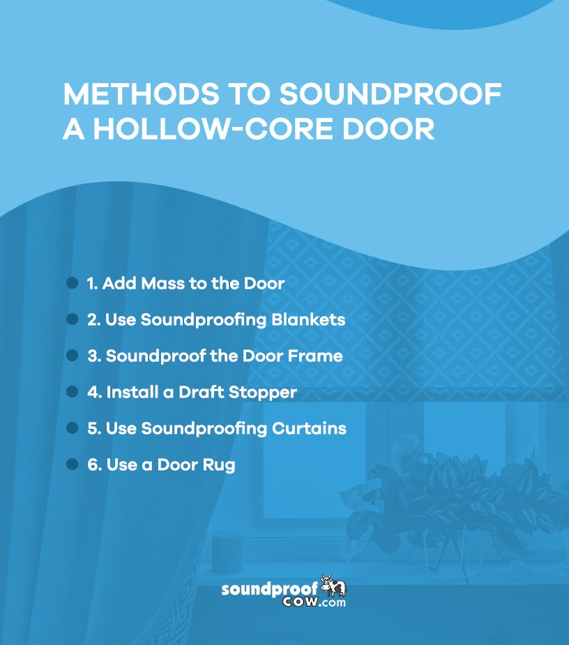 Methods to Soundproof a Hollow-Core Door