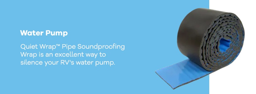 pipe soundproofing for water pump