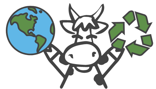Earth Day Cow