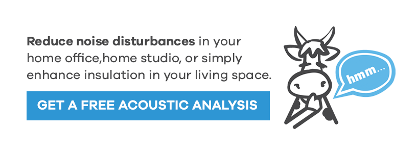 Reduce noise disturbances - get a free acoustic analysis
