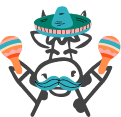 cinco de mayo cow