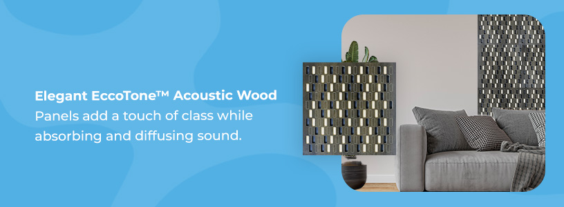 Elegant EccoTone™ Acoustic Wood Panels