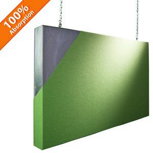 Acoustic Baffle with Aluminum Frame