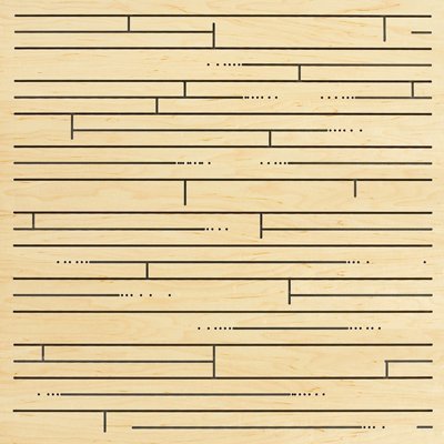 Eccotone Acoustic Wood Panel - Hardwood