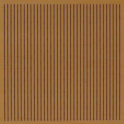 Eccotone Acoustic Wood Panel - Linear 133 Dark Natural Finish