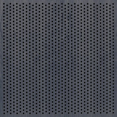 Eccotone Acoustic Wood Panel - Perforated 8 Staggered Ebony Finish