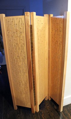 Acoustic Wood Partition - 3 Panels