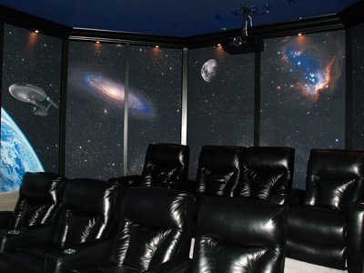 Art Acoustic Panel Home Theater Left Corner