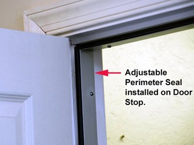 Door Soundproofing Adjustable Perimeter Seal Install