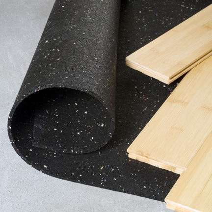 Impact Barrier Qt Flooring Underlayment, What Underlayment For Hardwood Floors