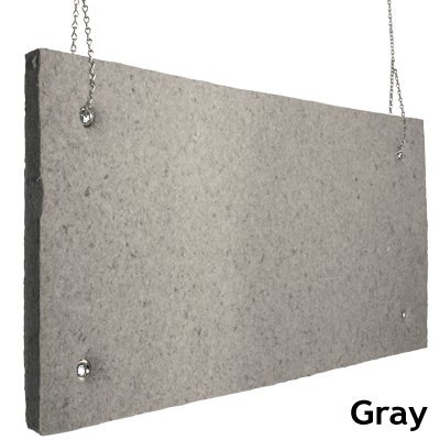 Echo Absorber Acoustic Baffle 2 inch Gray