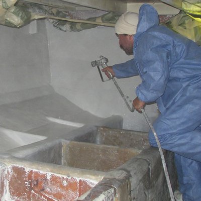 Sound Deadening Spray Application