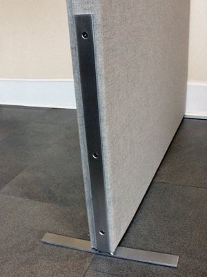 Soundproofing Partition Leg Detail