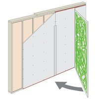 Soundproofing Glue Wall Application