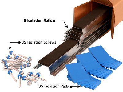 Soundproofing Isotrax Ceiling Kit Parts List