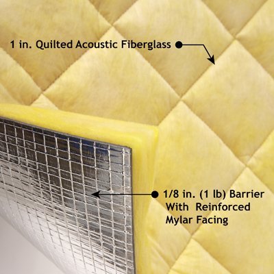 Quiet Barrier Fiberglass Composite Detail