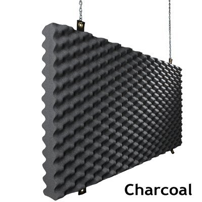 Baffle Acoustic Foam Charcoal