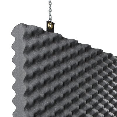 Baffle Acoustic Foam Detail