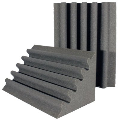 Acoustic Foam Corner Trap Charcoal 24 inch