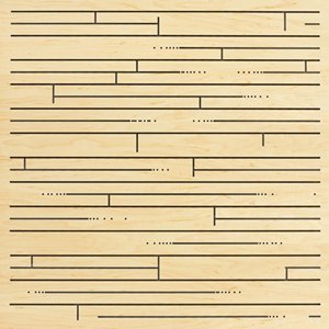 perforated panel hardwood 300